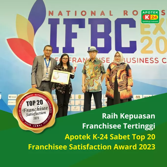 TOP 20 Franchisee Satisfaction Award 2023